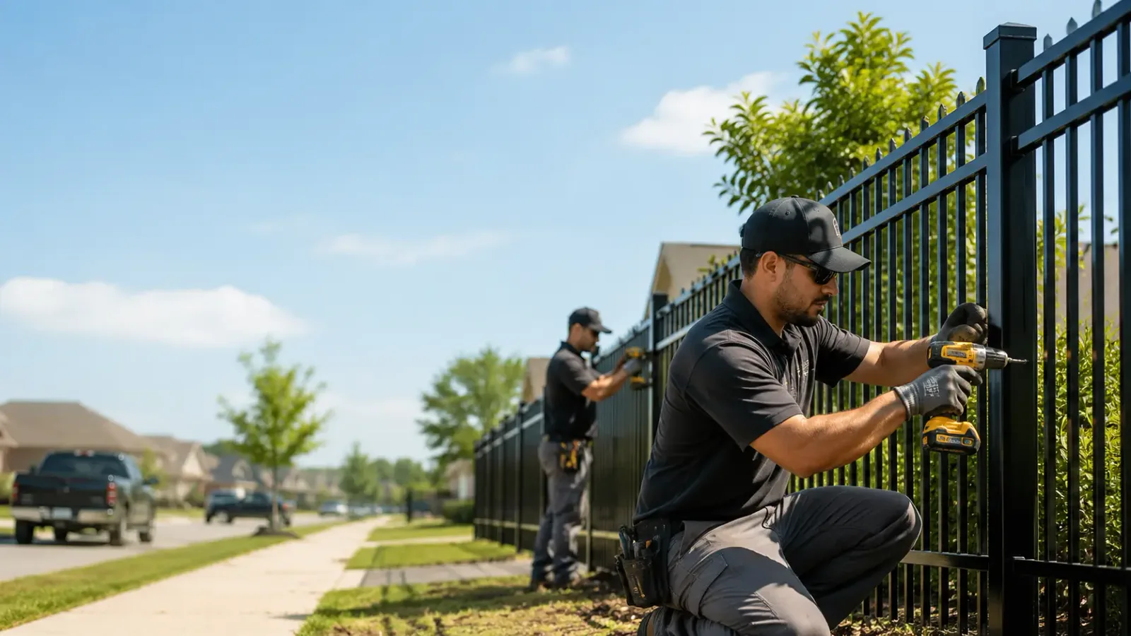 Metal Fence Installation in Providence Forge, VA